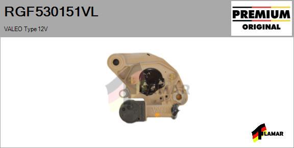 FLAMAR RGF530151VL - Ģeneratora sprieguma regulators www.autospares.lv