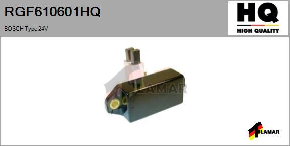 FLAMAR RGF610601HQ - Ģeneratora sprieguma regulators www.autospares.lv