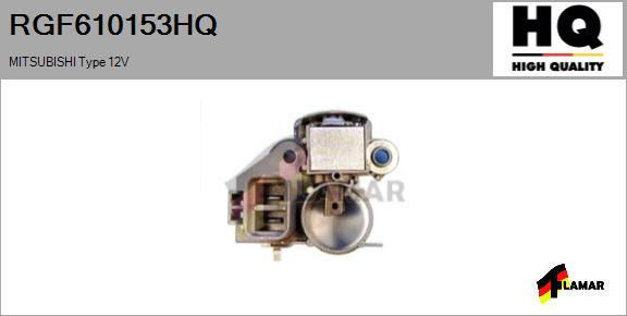 FLAMAR RGF610153HQ - Ģeneratora sprieguma regulators autospares.lv