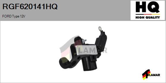 FLAMAR RGF620141HQ - Voltage regulator, alternator www.autospares.lv