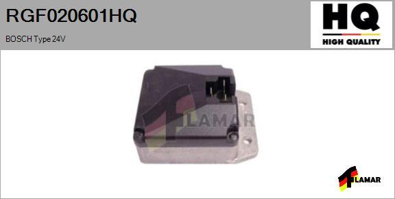 FLAMAR RGF020601HQ - Ģeneratora sprieguma regulators autospares.lv