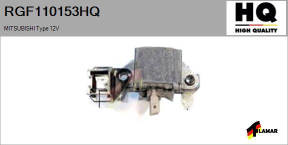 FLAMAR RGF110153HQ - Регулятор напряжения, генератор www.autospares.lv