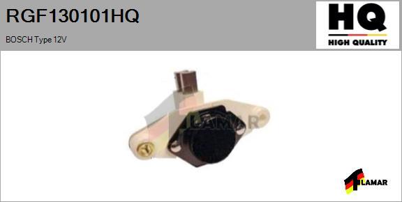 FLAMAR RGF130101HQ - Ģeneratora sprieguma regulators autospares.lv