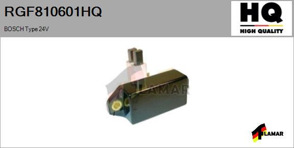 FLAMAR RGF810601HQ - Ģeneratora sprieguma regulators www.autospares.lv