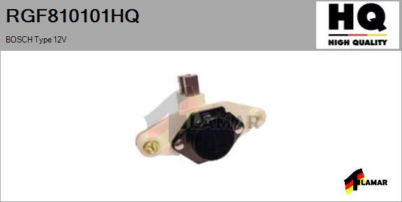 FLAMAR RGF810101HQ - Регулятор напряжения, генератор www.autospares.lv