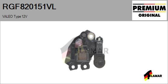 FLAMAR RGF820151VL - Регулятор напряжения, генератор www.autospares.lv