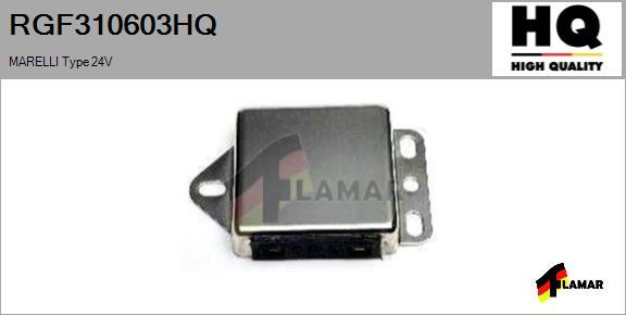 FLAMAR RGF310603HQ - Ģeneratora sprieguma regulators autospares.lv