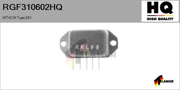 FLAMAR RGF310602HQ - Ģeneratora sprieguma regulators autospares.lv