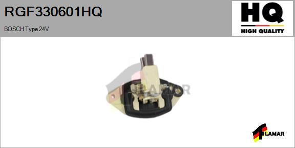 FLAMAR RGF330601HQ - Ģeneratora sprieguma regulators www.autospares.lv