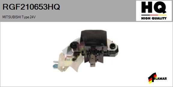 FLAMAR RGF210653HQ - Регулятор напряжения, генератор www.autospares.lv