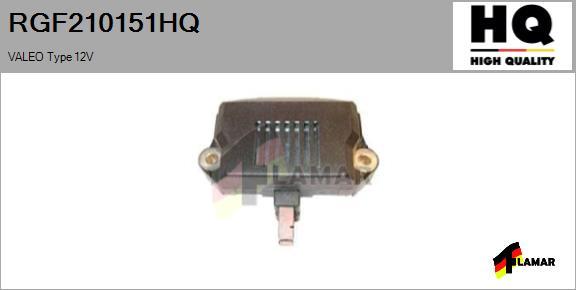 FLAMAR RGF210151HQ - Ģeneratora sprieguma regulators autospares.lv