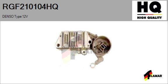 FLAMAR RGF210104HQ - Регулятор напряжения, генератор www.autospares.lv