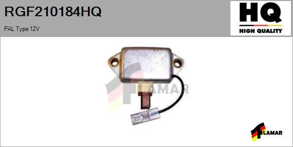 FLAMAR RGF210184HQ - Ģeneratora sprieguma regulators www.autospares.lv