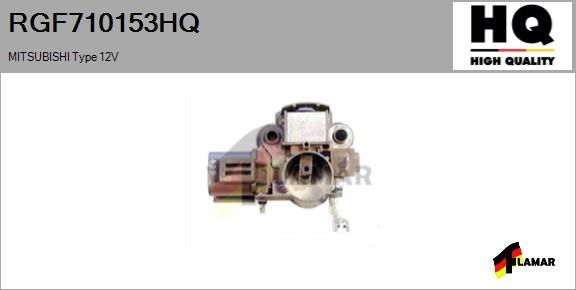 FLAMAR RGF710153HQ - Регулятор напряжения, генератор www.autospares.lv