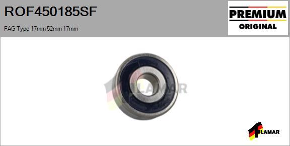 FLAMAR ROF450185SF - Подшипник www.autospares.lv