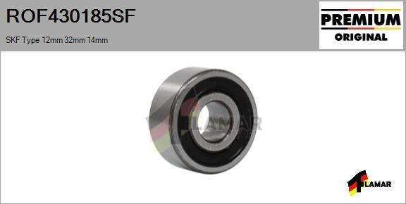 FLAMAR ROF430185SF - Подшипник www.autospares.lv