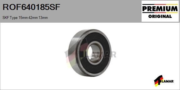 FLAMAR ROF640185SF - Подшипник www.autospares.lv