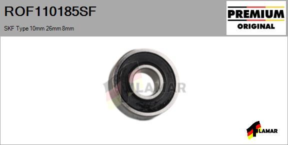 FLAMAR ROF110185SF - Подшипник www.autospares.lv