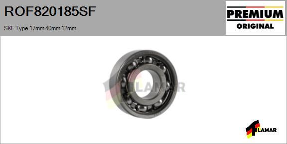 FLAMAR ROF820185SF - Gultnis www.autospares.lv