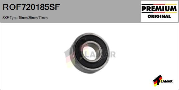 FLAMAR ROF720185SF - Подшипник www.autospares.lv