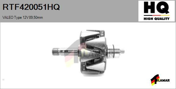 FLAMAR RTF420051HQ - Ротор, генератор www.autospares.lv