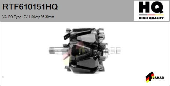 FLAMAR RTF610151HQ - Ротор, генератор www.autospares.lv