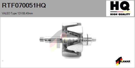 FLAMAR RTF070051HQ - Ротор, генератор www.autospares.lv