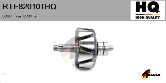 FLAMAR RTF820101HQ - Ротор, генератор www.autospares.lv