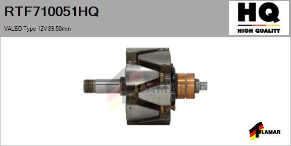 FLAMAR RTF710051HQ - Ротор, генератор www.autospares.lv