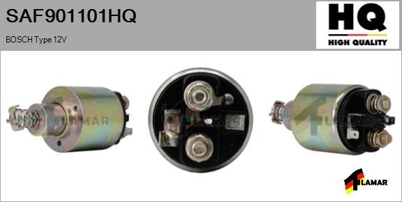 FLAMAR SAF901101HQ - Solenoid Switch, starter www.autospares.lv