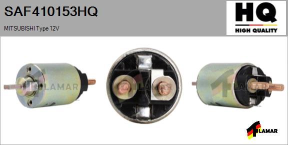 FLAMAR SAF410153HQ - Тяговое реле, соленоид, стартер www.autospares.lv