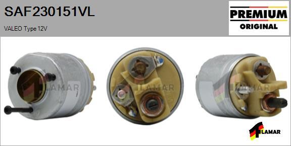 FLAMAR SAF230151VL - Тяговое реле, соленоид, стартер www.autospares.lv