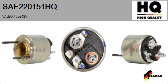 FLAMAR SAF220151HQ - Solenoid Switch, starter www.autospares.lv