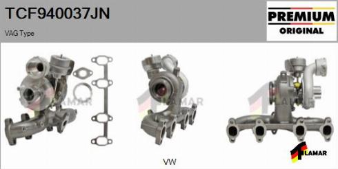 FLAMAR TCF940037JN - Kompresors, Turbopūte autospares.lv