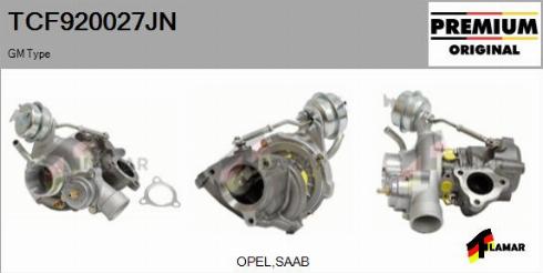 FLAMAR TCF920027JN - Kompresors, Turbopūte autospares.lv