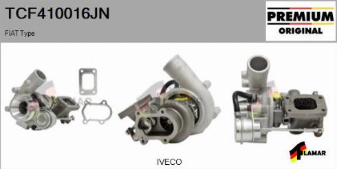 FLAMAR TCF410016JN - Kompresors, Turbopūte autospares.lv