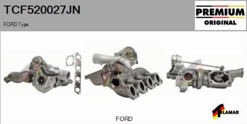 FLAMAR TCF520027JN - Kompresors, Turbopūte autospares.lv