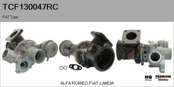 FLAMAR TCF130047RC - Турбина, компрессор www.autospares.lv