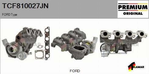 FLAMAR TCF810027JN - Kompresors, Turbopūte autospares.lv