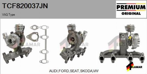 FLAMAR TCF820037JN - Kompresors, Turbopūte www.autospares.lv