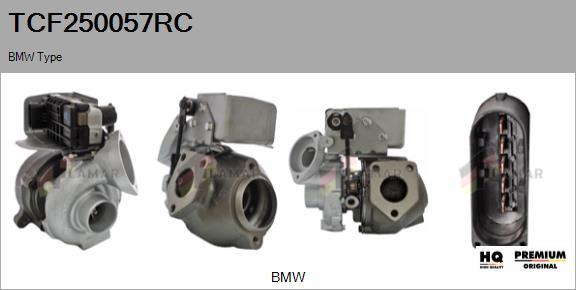 FLAMAR TCF250057RC - Kompresors, Turbopūte autospares.lv