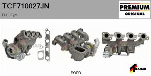 FLAMAR TCF710027JN - Kompresors, Turbopūte autospares.lv