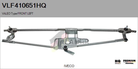 FLAMAR VLF410651HQ - Stiklu tīrītāja sviru un stiepņu sistēma www.autospares.lv