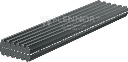 Flennor 6DPK1352 - V-Ribbed Belt www.autospares.lv