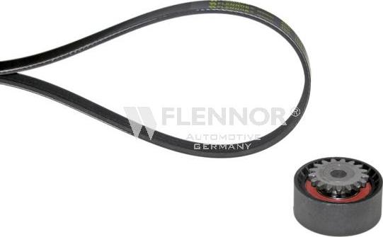 Flennor F904PK0928 - Ķīļrievu siksnu komplekts autospares.lv