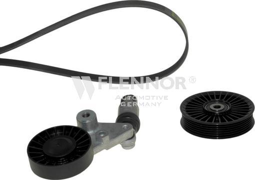 Flennor F906PK1863 - Поликлиновый ременный комплект www.autospares.lv