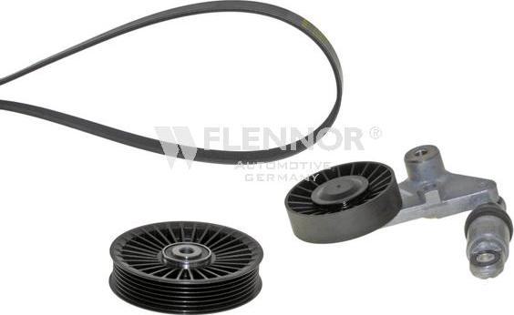 Flennor F906PK1873 - V-Ribbed Belt Set www.autospares.lv