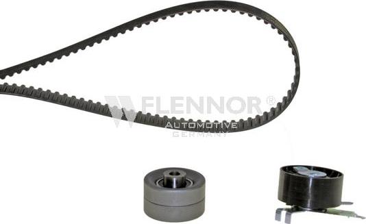 Flennor F914597V - Комплект зубчатого ремня ГРМ www.autospares.lv