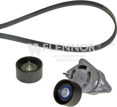 Flennor F936PK1795 - Ķīļrievu siksnu komplekts www.autospares.lv