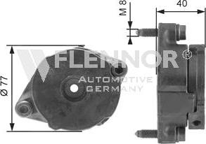 Flennor FA99048 - Parazīt / Vadrullītis, Ķīļrievu siksna www.autospares.lv